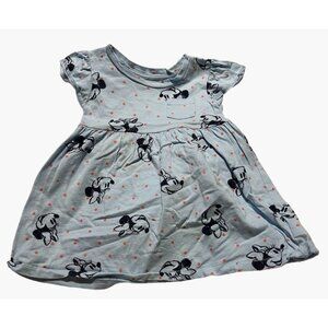 Baby GAP Disney Flutter Sleeve Dress Minnie Mouse Toddler Girls Size 2T Very gen